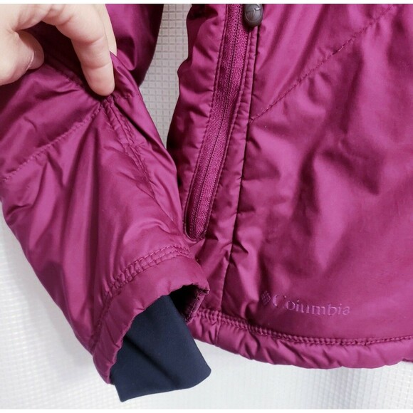 Columbia Titanium Maroon Jacket Women's size MEDIUM - Picture 3 of 7